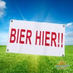 Banner BIER HIER