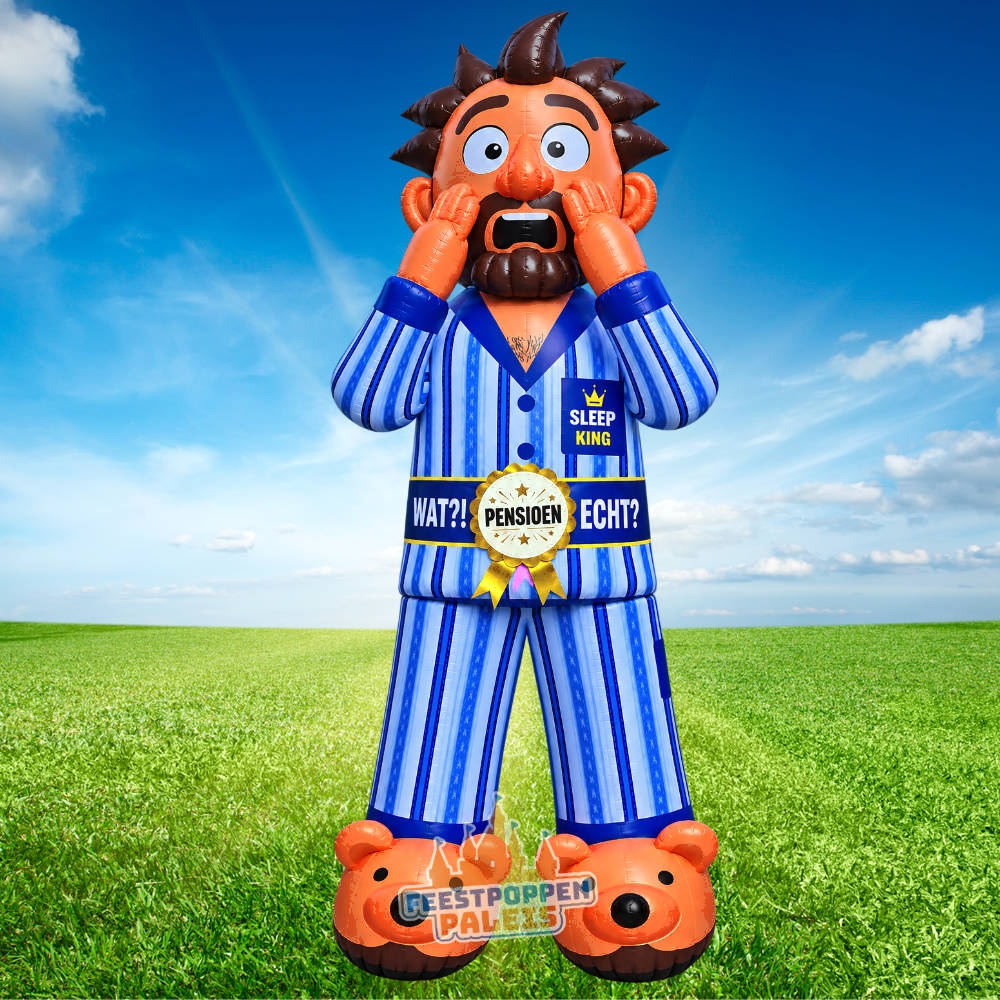 Pensioen man in Pyjama