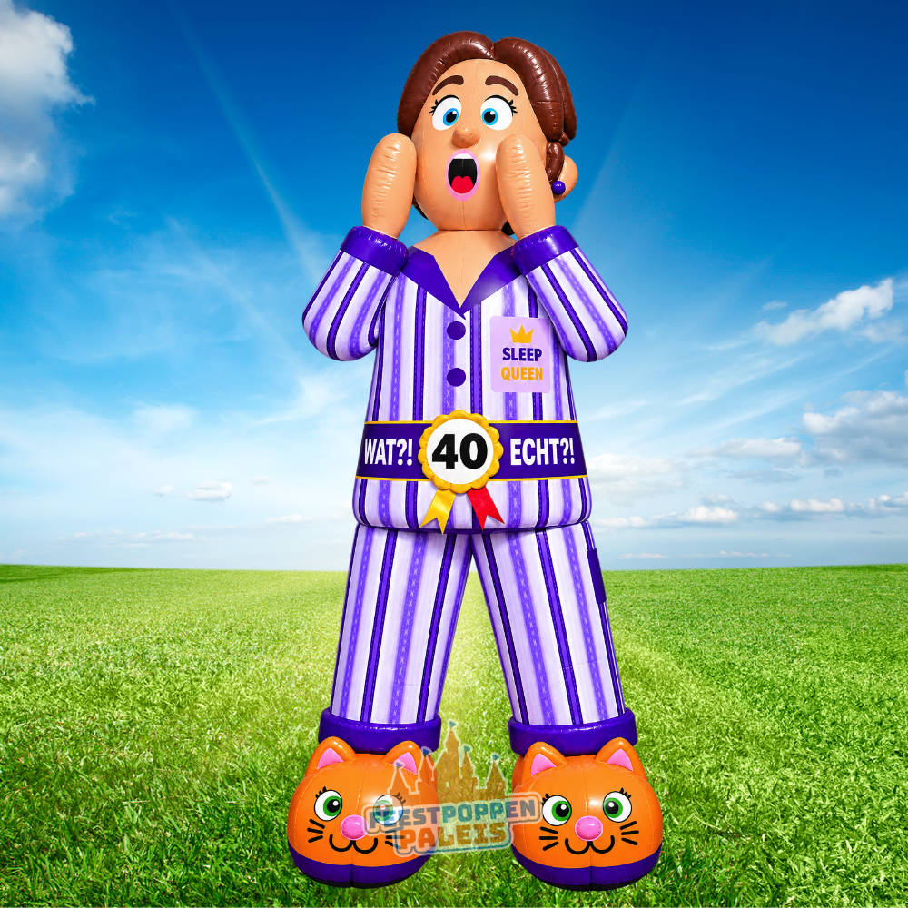 Jarige vrouw in Pyjama