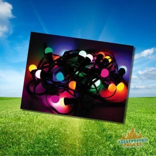 Gekleurde feestverlichting LED